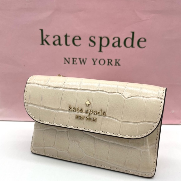 Kate Spade Dumpling Small Flap Card Holder Wallet - Picture 4 of 7